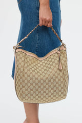 Gucci GG Canvas Bamboo Bar Bag