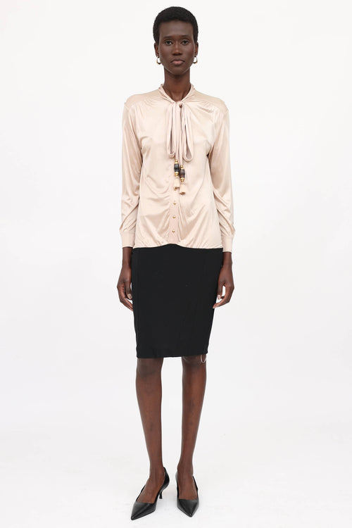 Gucci 2011 Bamboo Tassel Dress