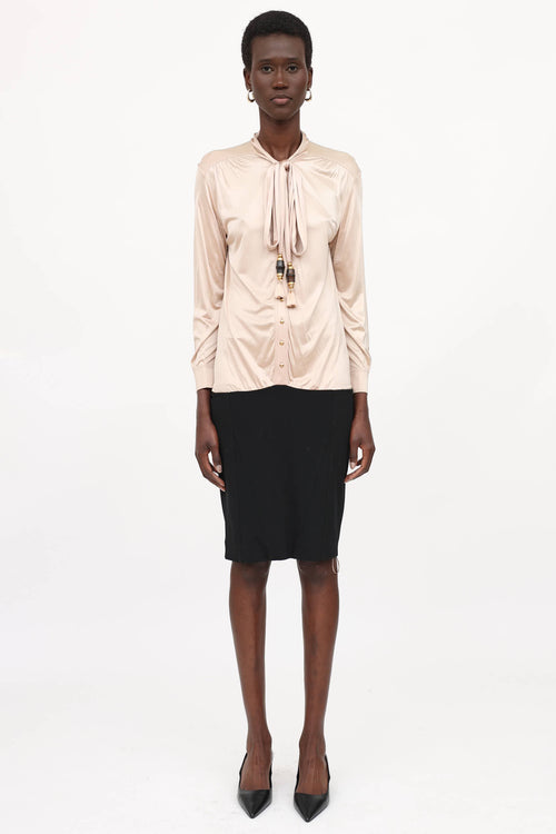 Gucci 2011 Bamboo Tassel Dress