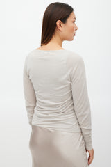 Gucci Beige Wool Hardware Tank & Cardigan Set