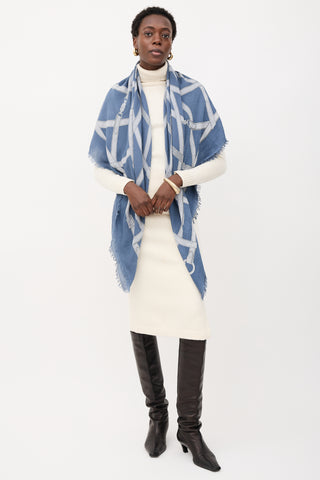 Gucci Belt Print GG Scarf