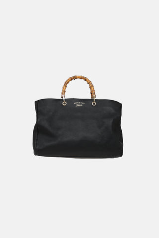 Large Bamboo Shopper Tote Bag