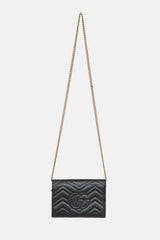 Gucci Marmont Matelassé Wallet On Chain Bag
