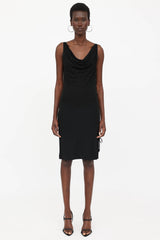 Gucci Cowl Tie Dress