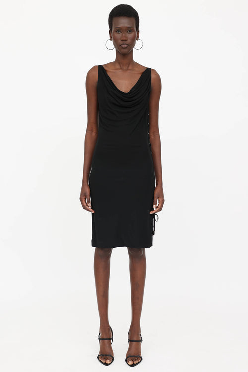 Gucci Cowl Tie Dress
