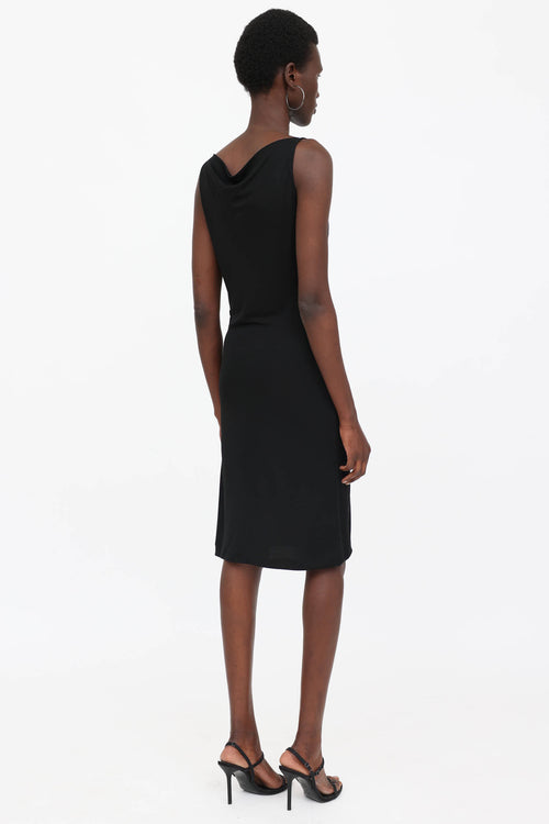Gucci Cowl Tie Dress