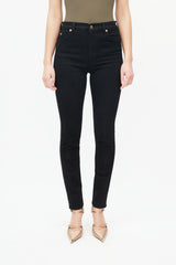 Gucci Black Denim Horsebit Back Pocket Jeans
