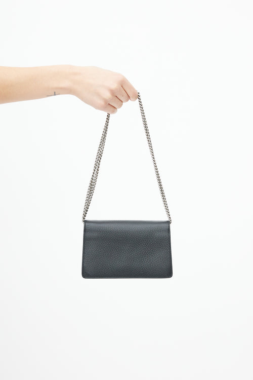 Gucci Black Dionysus Leather Mini Bag