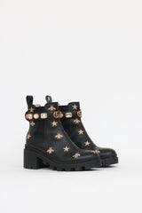 Gucci Bee Star Ankle Boot