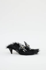 Gucci Fur Mariame Sandal
