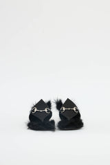 Gucci Fur Mariame Sandal