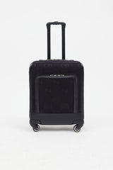 Gucci Black GG Monogram Canvas Carry-On Suitcase