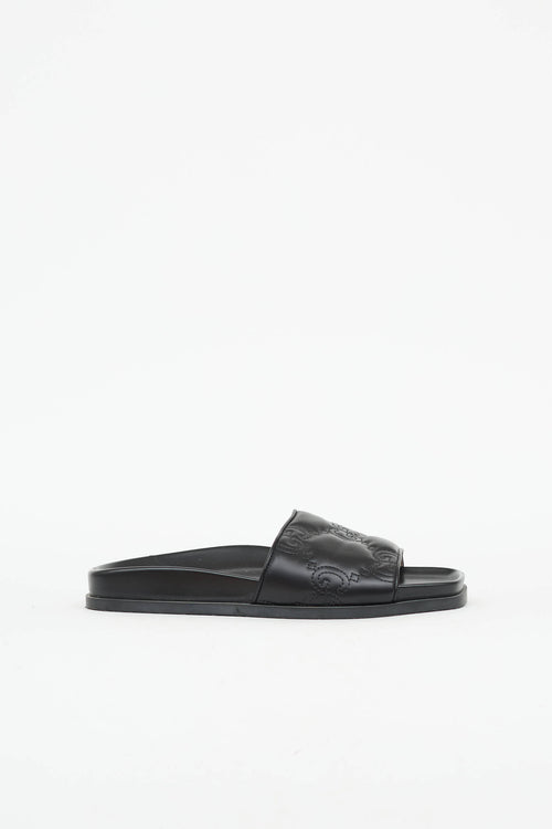 Gucci Quilted Jumbo GG Slide