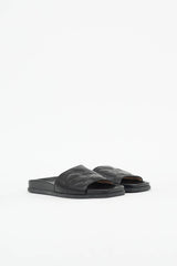 Gucci Quilted Jumbo GG Slide