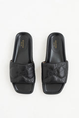 Gucci Quilted Jumbo GG Slide