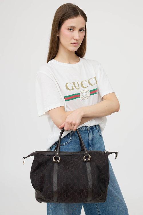 GucciHorsebit Nail Boston Bag