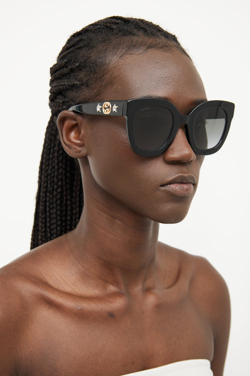 Gucci Black GG208S Sunglasses