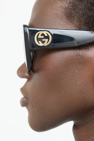Gucci GG0141SN Square Sunglasses