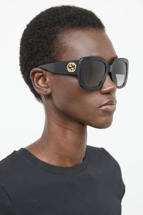 Gucci GG0141SN Square Sunglasses