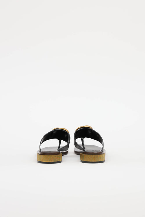 Gucci GG Marmont T-Strap Sandal
