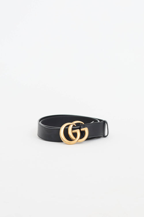Gucci Marmont GG Buckle Belt