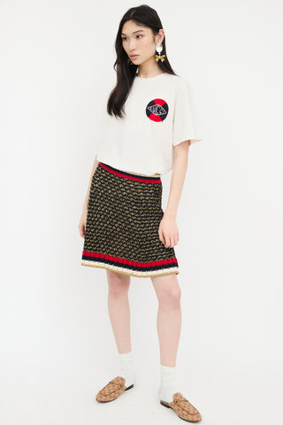 Gucci Crochet Skirt