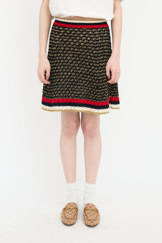 Gucci Crochet Skirt