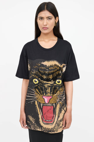 Gucci Oversized Embellished T-Shirt