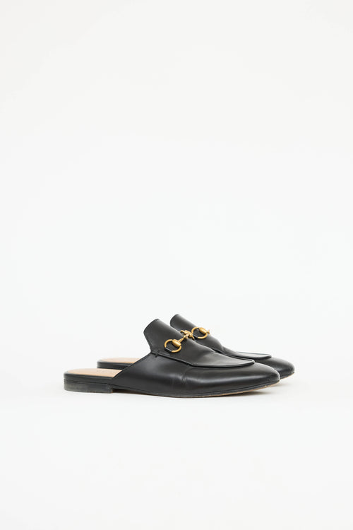 Gucci Leather Princetown Mule