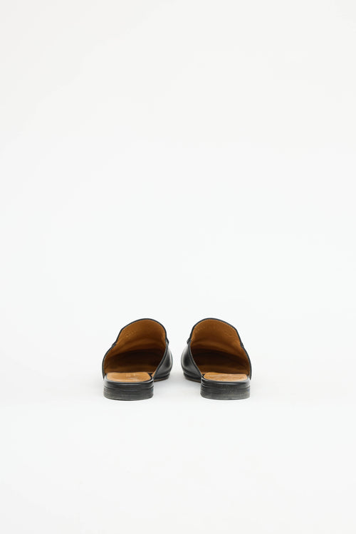 Gucci Leather Princetown Mule