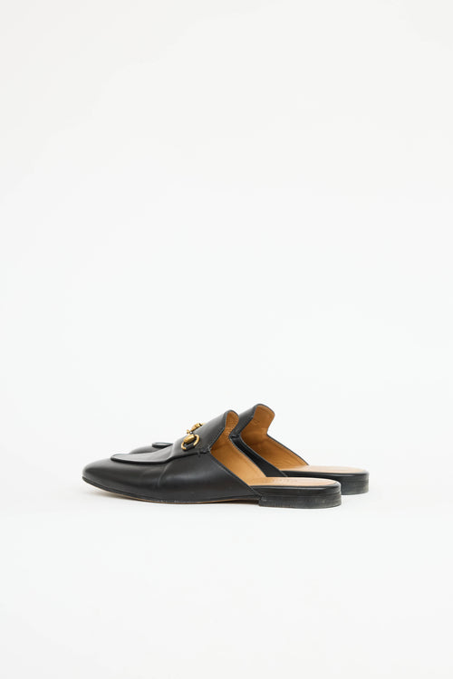 Gucci Leather Princetown Mule