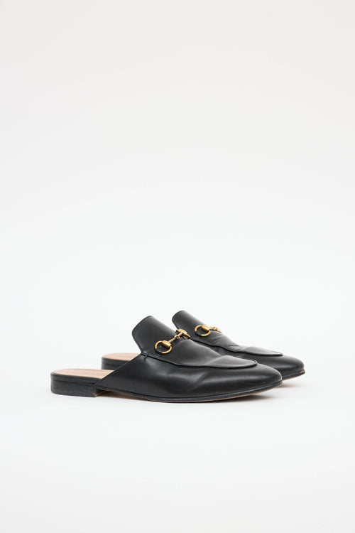 Gucci Leather Princetown Mule