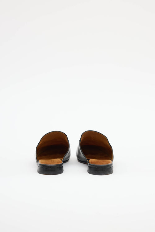 Gucci Leather Princetown Mule