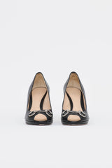 Gucci Hollywood Peep Toe Pump