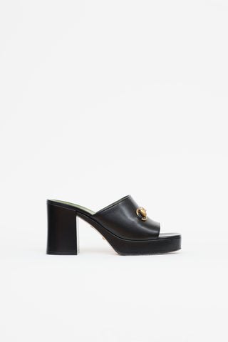 Gucci Horsebit Platform Mule