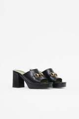Gucci Horsebit Platform Mule