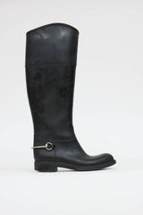 Rubber Riding Horsebit Bootgucci-rubber-riding-horsebit-boot-1-35972-73