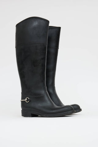 Rubber Riding Horsebit Bootgucci-rubber-riding-horsebit-boot-1-35972-73