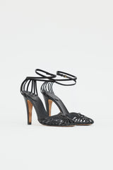 GucciKey Hole Strappy Pump