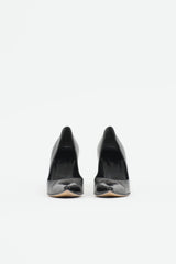 Gucci Malibu Bamboo Heel Pump