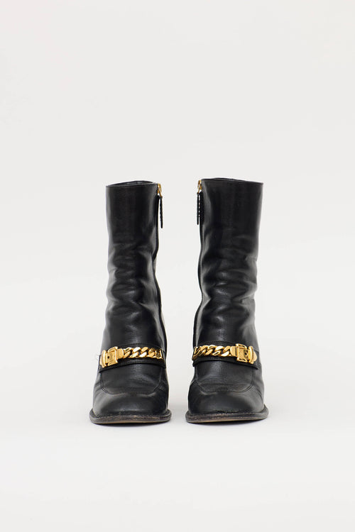 GucciChain Accent Boot