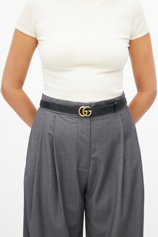 Gucci // Green Monogram Pleated Shorts – VSP Consignment