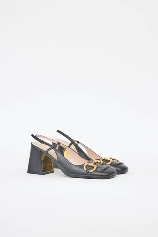 Gucci Hardware Slingback Heel