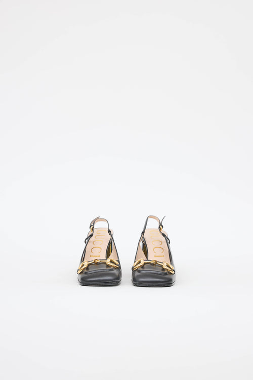 Gucci Hardware Slingback Heel
