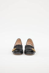 Gucci Marmont Fringe GG Heel