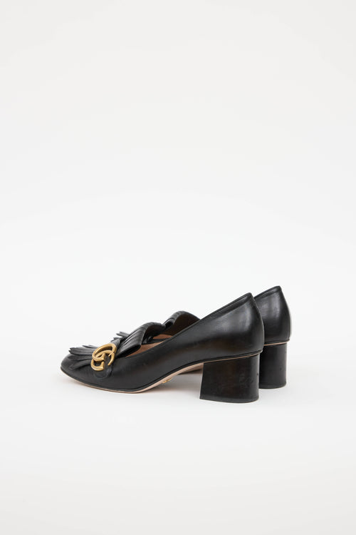 Gucci Marmont Fringe GG Heel