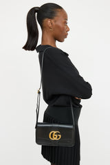 Gucci Double G Arli Flap Crossbody Bag