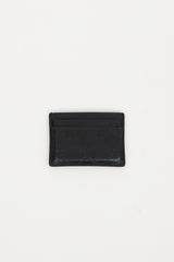 Gucci Black Leather Monogram Card Holder