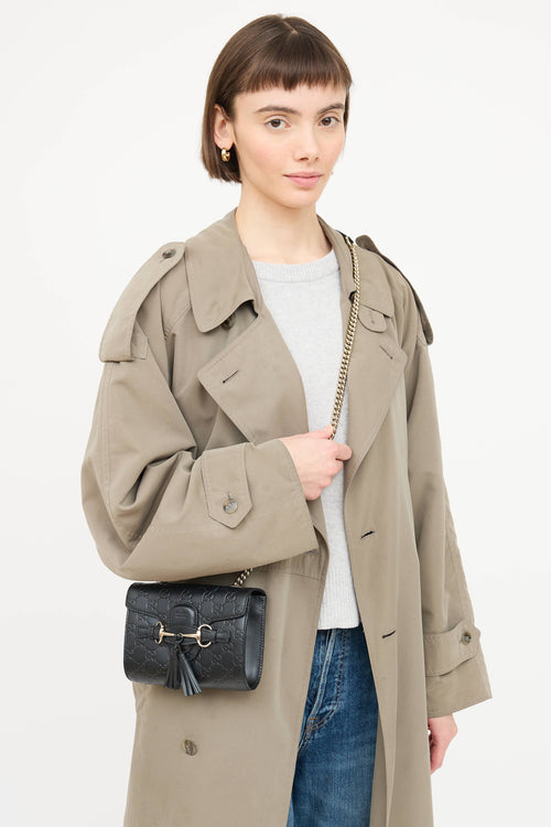 Gucci Guccissima Mini Emily Bag