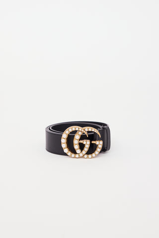Gucci GG Marmont Pearl Belt